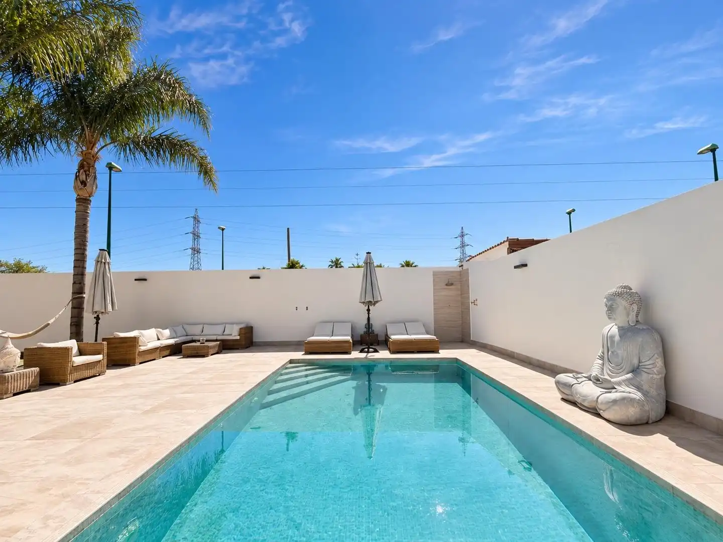 Piscina de Casa o chalet en venta en El Carme - Sant Agustí - Bonavista