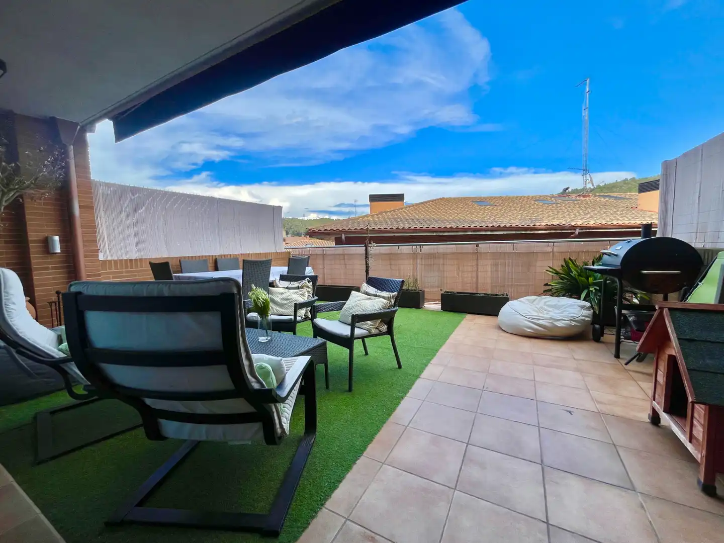 Terraza de Casa adosada en venta en Viladecans con Aire acondicionado, Calefacción y Parquet