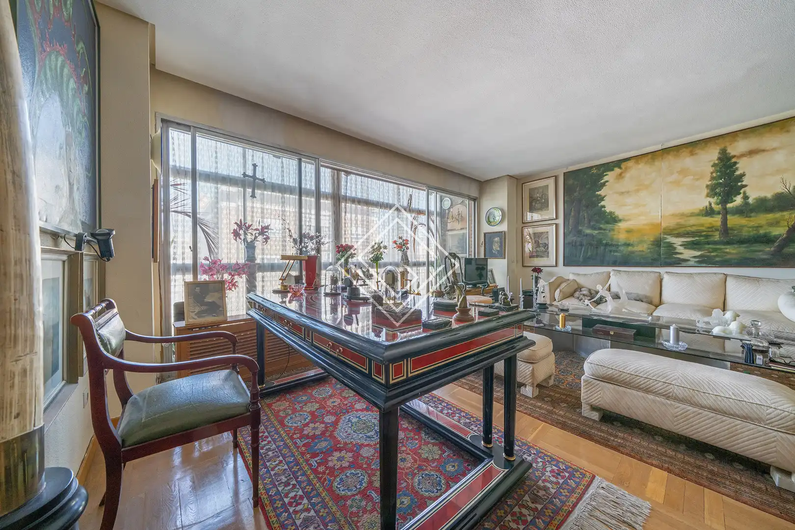 Living room of Attic for sale in Madrid  with Air Conditioner, Heating and Terrace