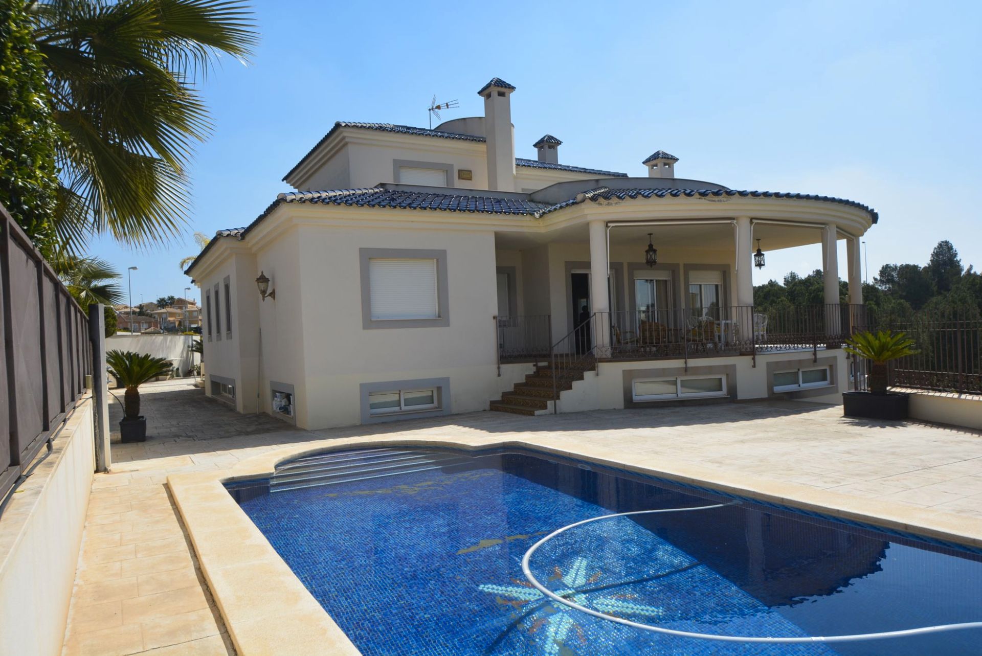 Exterior view of House or chalet for sale in Molina de Segura  with Air Conditioner, Heating and Private garden