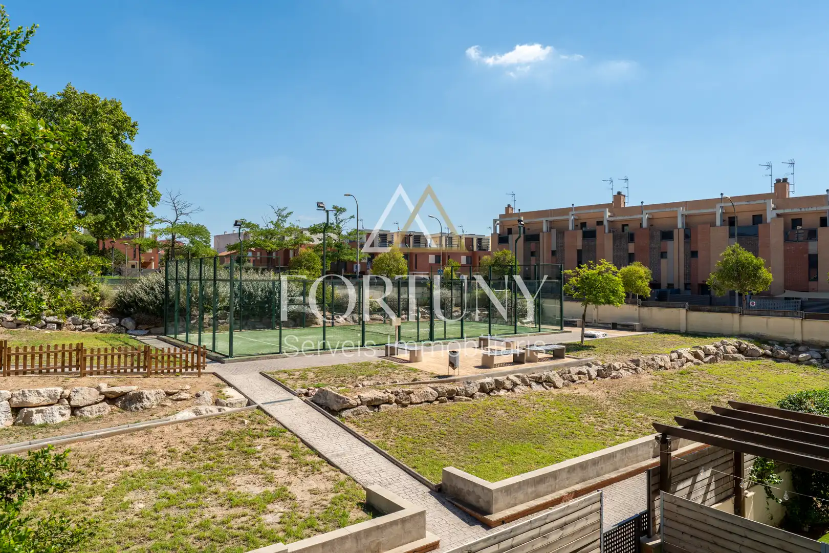 Garden of Flat for sale in Reus  with Air Conditioner, Swimming Pool and Balcony