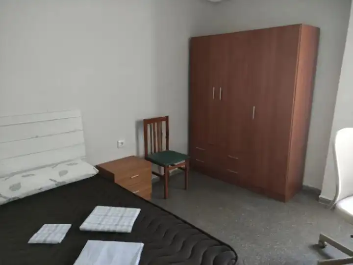 Bedroom of Flat for rent in Valencia  with Air Conditioner, Furnished and Oven