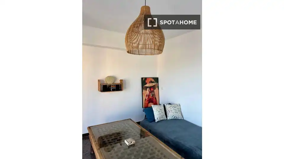 Bedroom of Flat for rent in Cullera  with Air Conditioner, Heating and Furnished