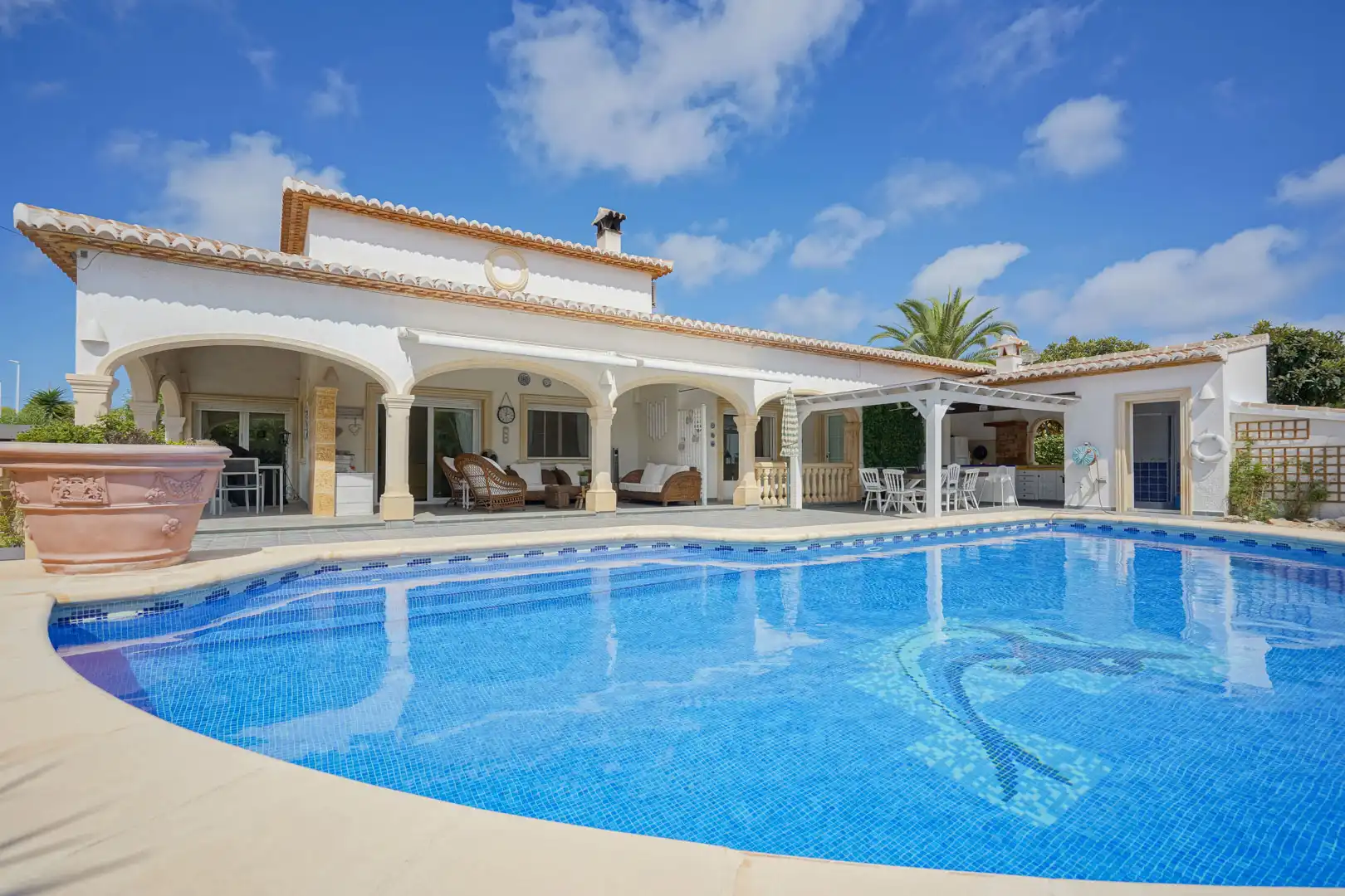 Swimming pool of Houses for sale in Jávea / Xàbia  with Heating, Terrace and Swimming Pool