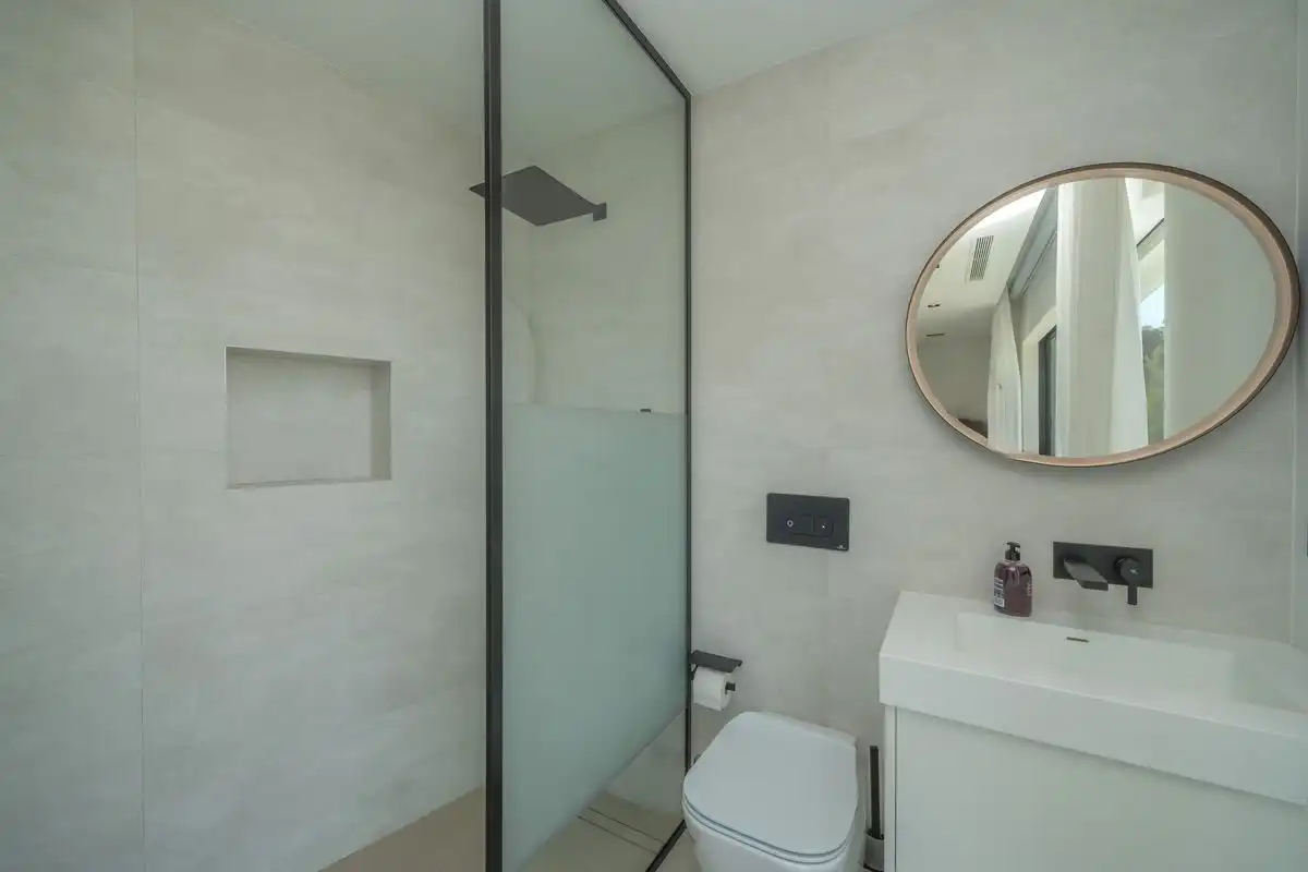 Baño de Casa adosada en venta en Jávea / Xàbia con Aire acondicionado, Calefacción y Terraza