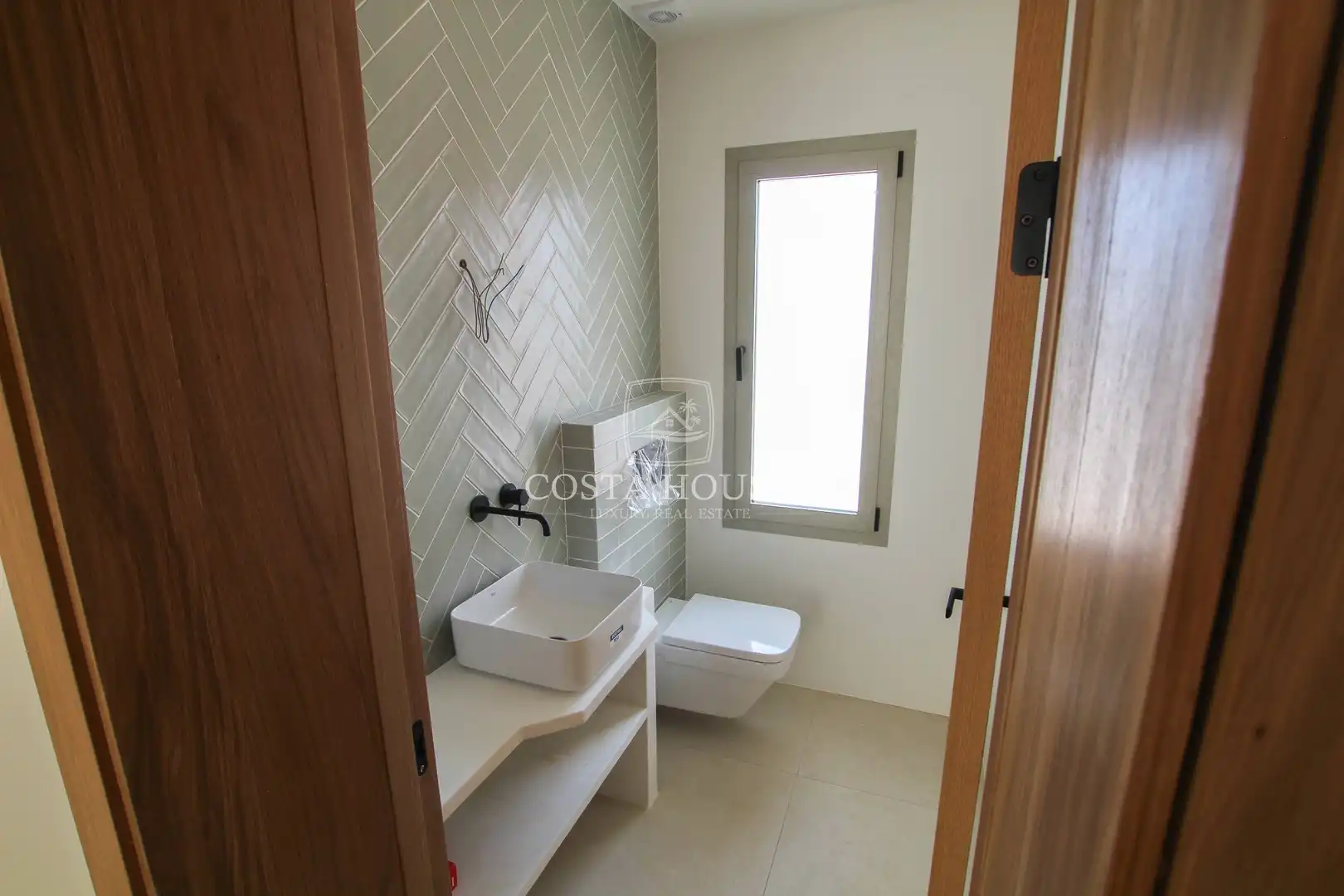 Bany de Casa o xalet en venda en Moraira amb Aire condicionat, Jardí privat i Terrassa