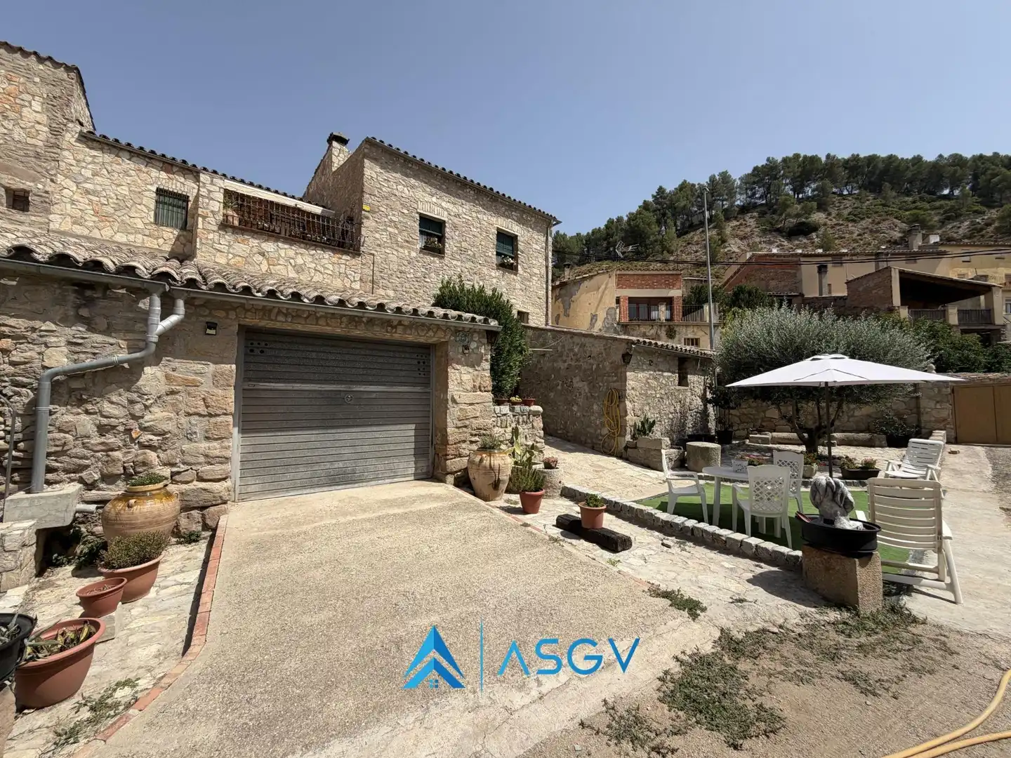 Vista exterior de Casa o chalet en venta en Jorba con Calefacción, Jardín privado y Terraza