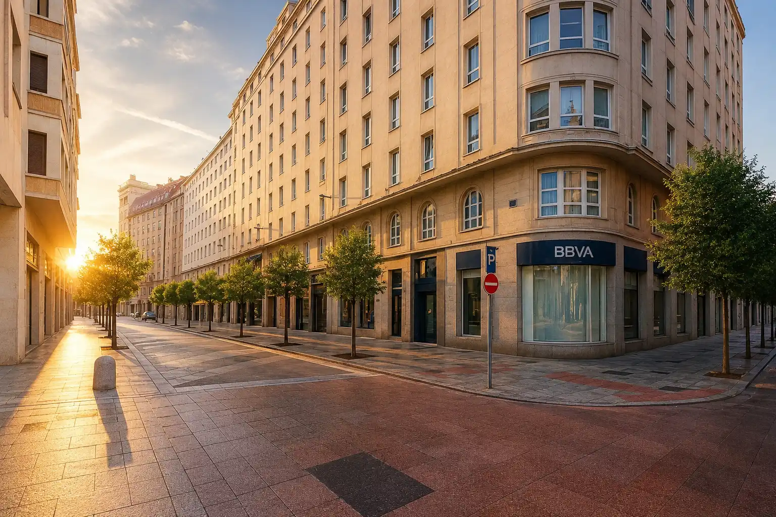 Außenansicht von Wohnung zur Miete in Santander mit Heizung, Möbliert und Ofen