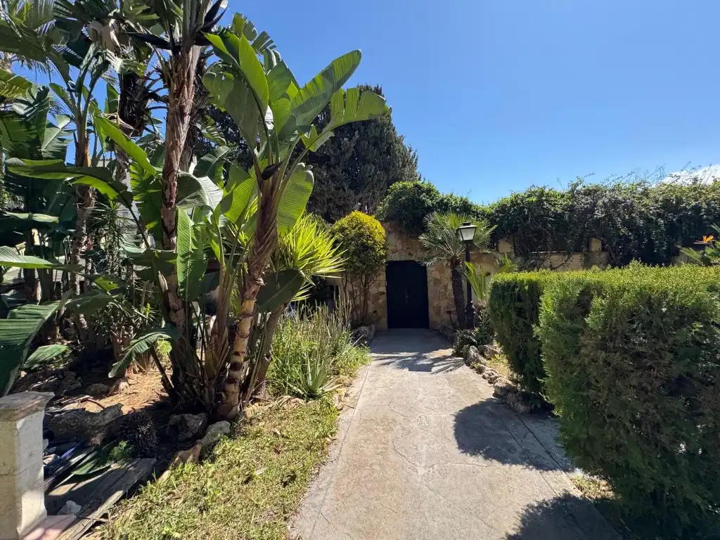 Garden of Houses for rent in Torremolinos  with Air Conditioner, Private garden and Terrace