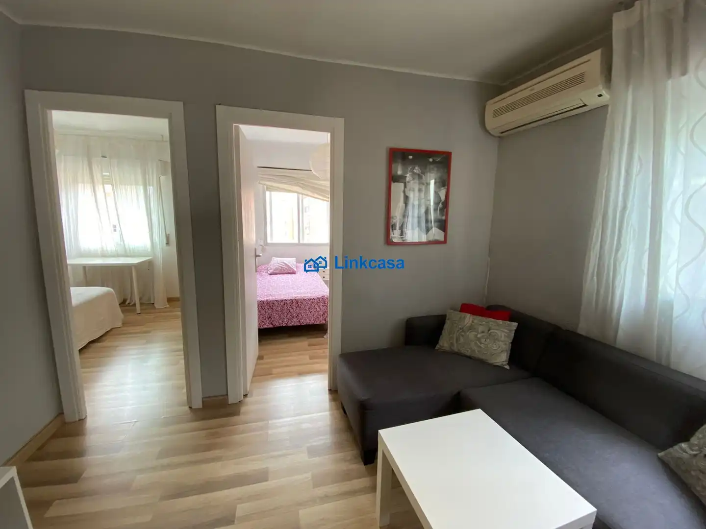 Living room of Flat for sale in Madrid  with Air Conditioner, Heating and Terrace
