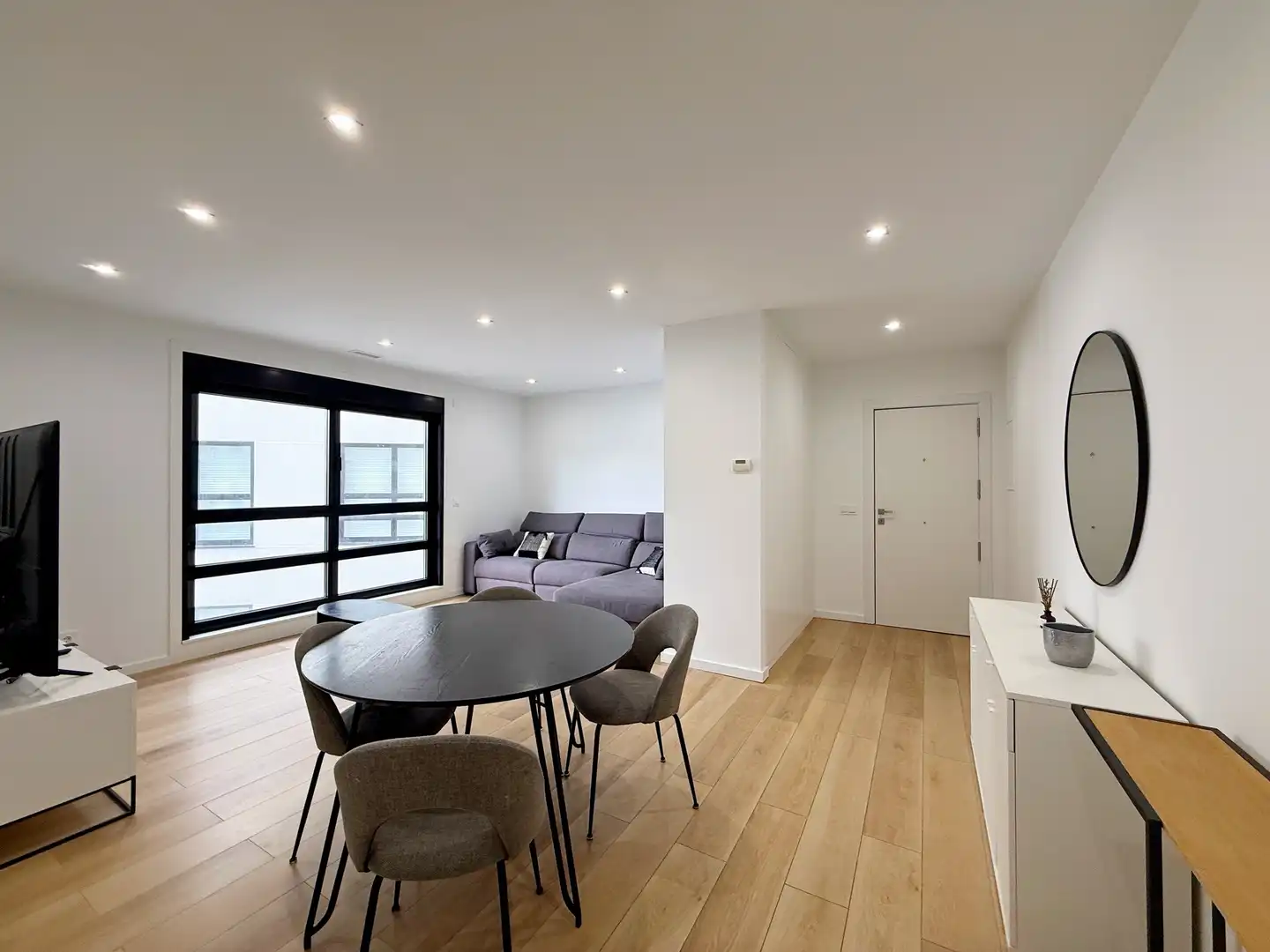 Sala de estar de Piso de alquiler en A Coruña Capital  con Calefacción y Trastero