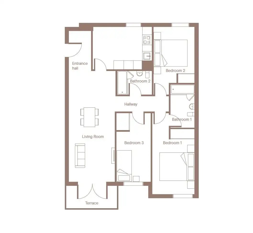 Flat for rent in OCTAVIO PAZ, El Atabal