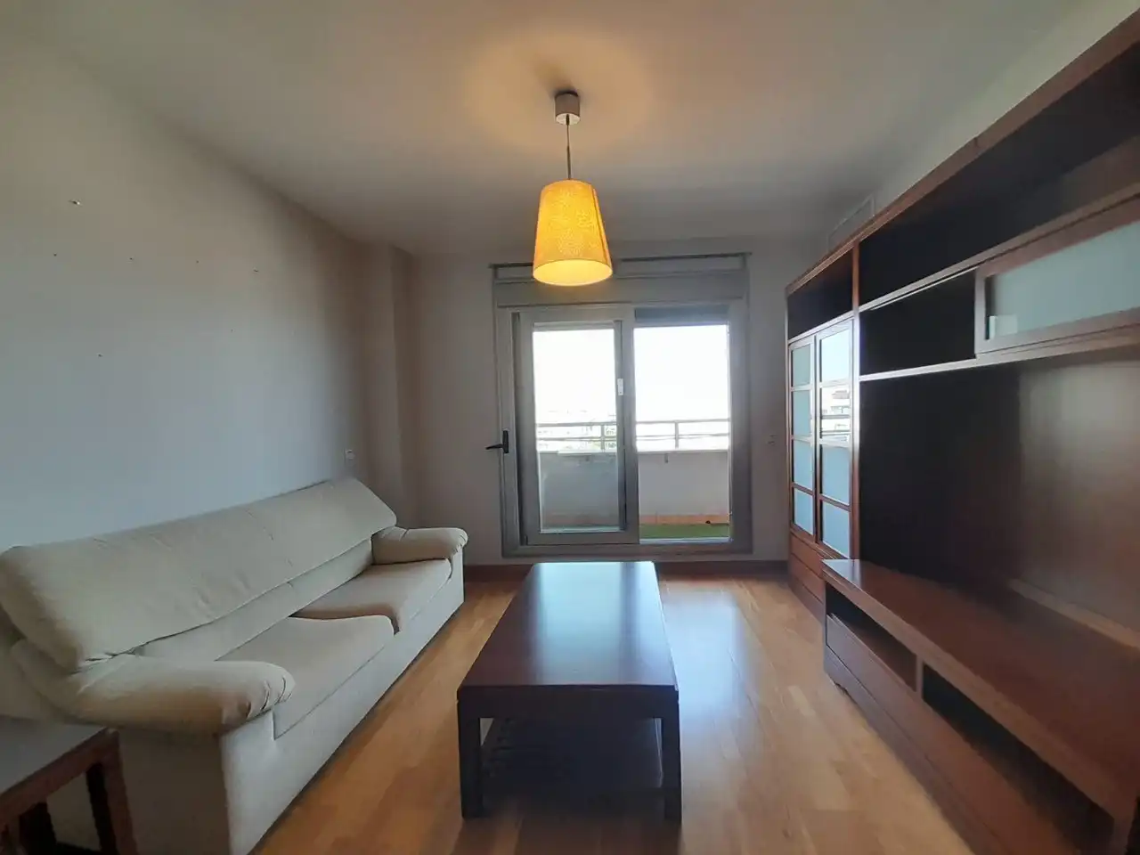 Sala de estar de Piso de alquiler en Málaga con Calefacción, Parquet y Lavadora