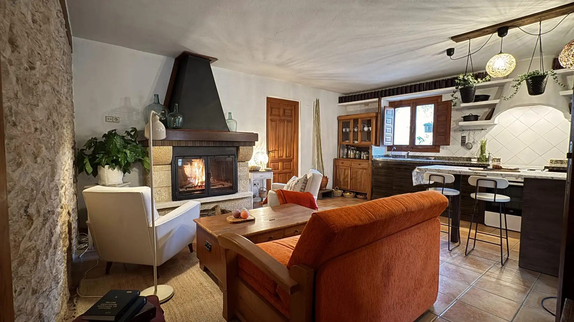 Living room of Country homes for sale in Alcalà de Xivert  with Heating, Private garden and Swimming Pool