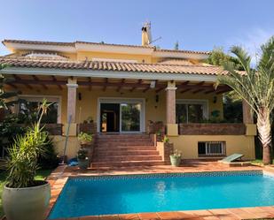 Exterior view of House or chalet to rent in Marbella  with Air Conditioner, Private garden and Parquet flooring