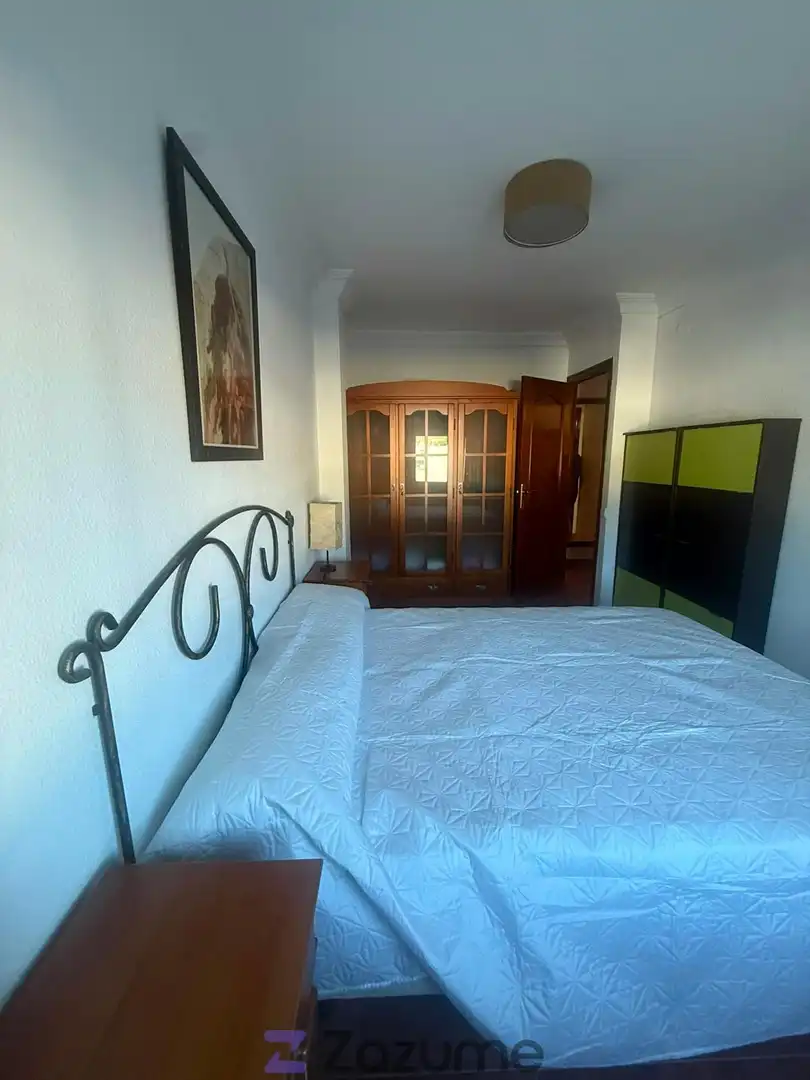 Schlafzimmer von Wohnung zur Miete in Huelva mit Klimaanlage, Möbliert und Ofen
