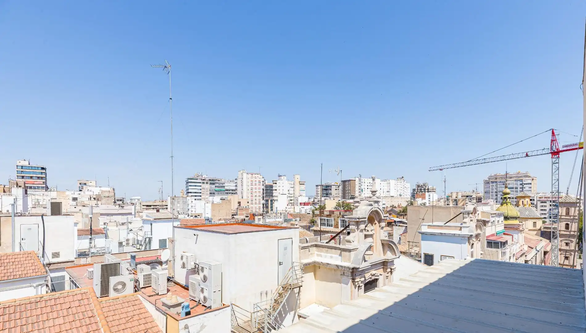 Vista exterior de Pis en venda en Murcia