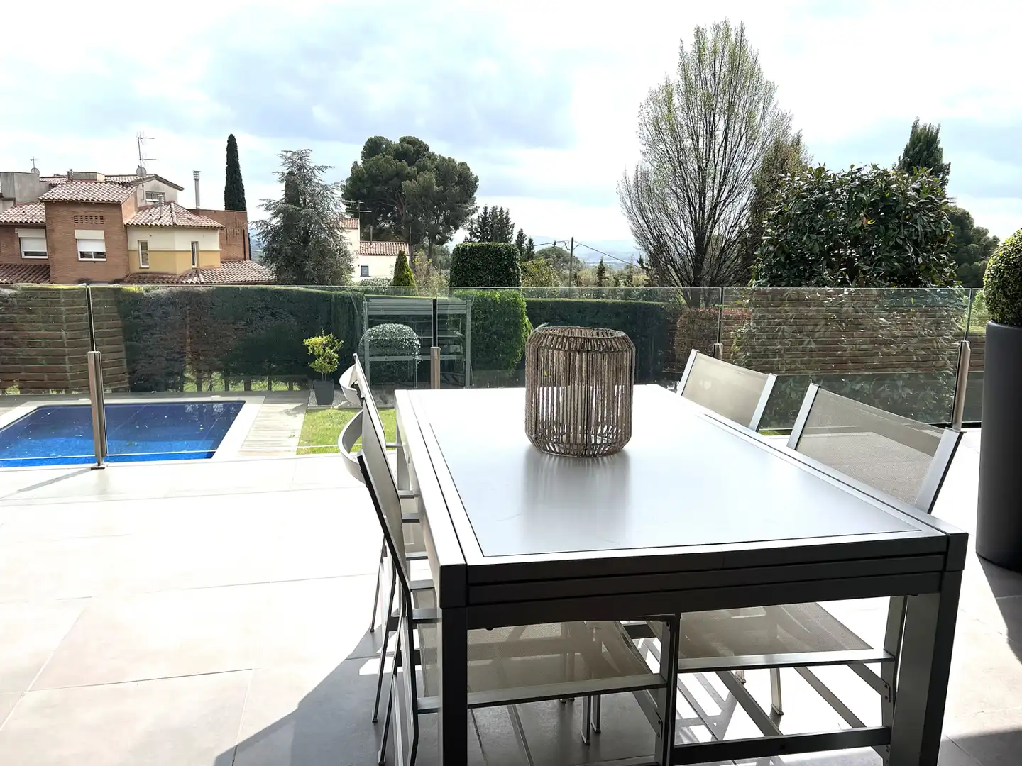 Terraza de Casa o chalet en venta en La Garriga con Calefacción, Jardín privado y Parquet