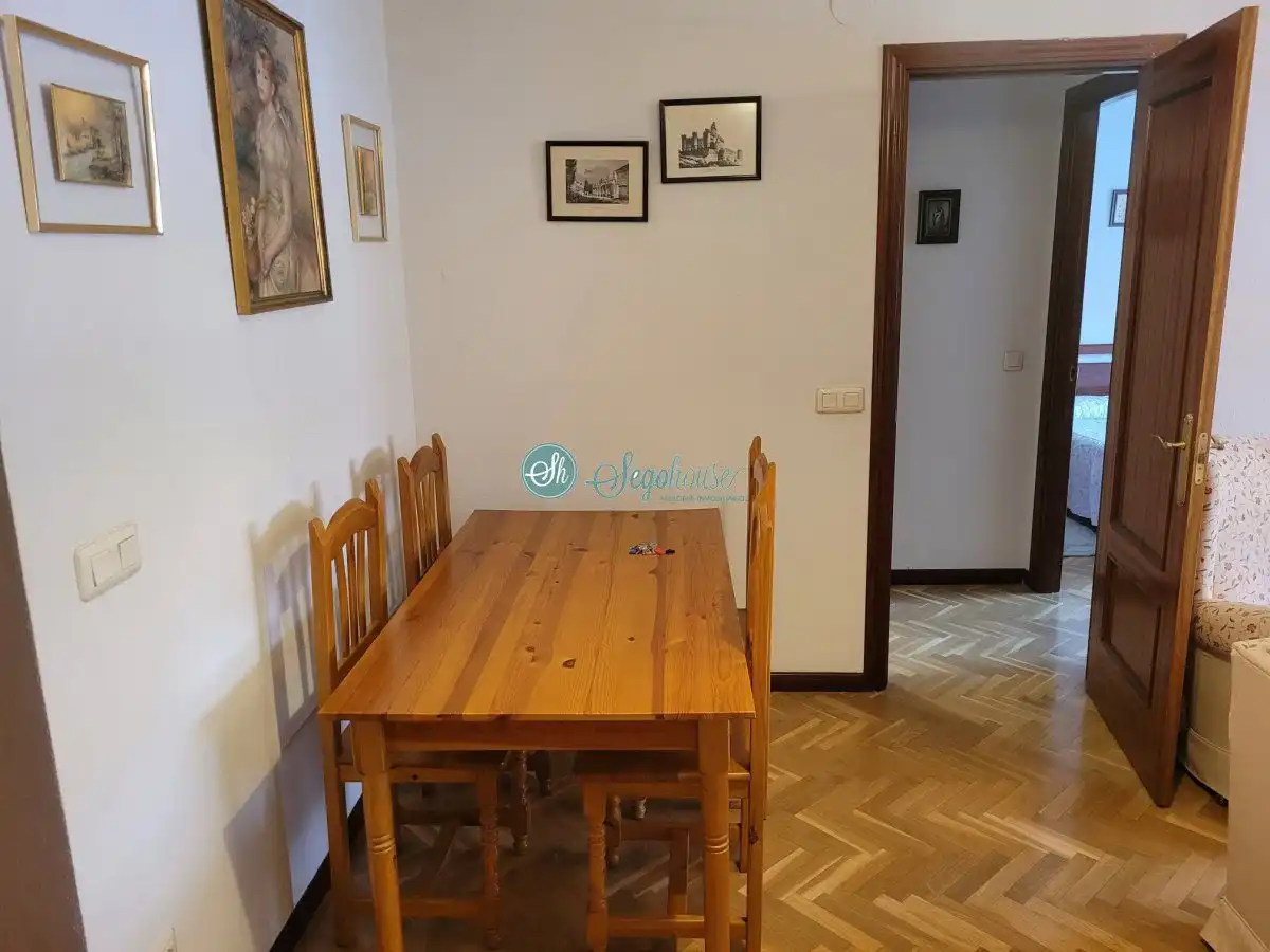 Dining room of Apartments for sale in Segovia  with Heating, Parquet flooring and Terrace