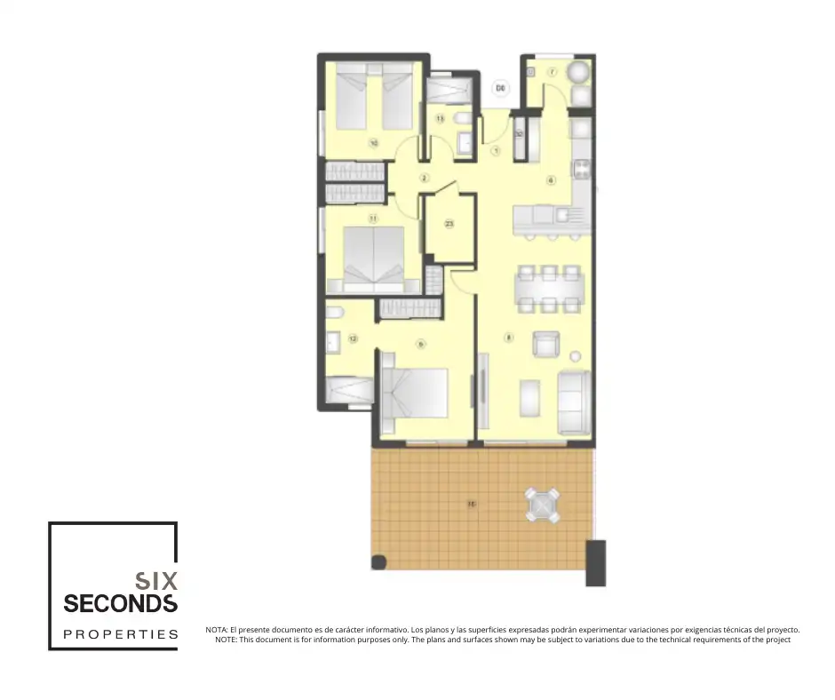 Bungalow con piscina in vendita a San Juan de los Terreros, imagen 21