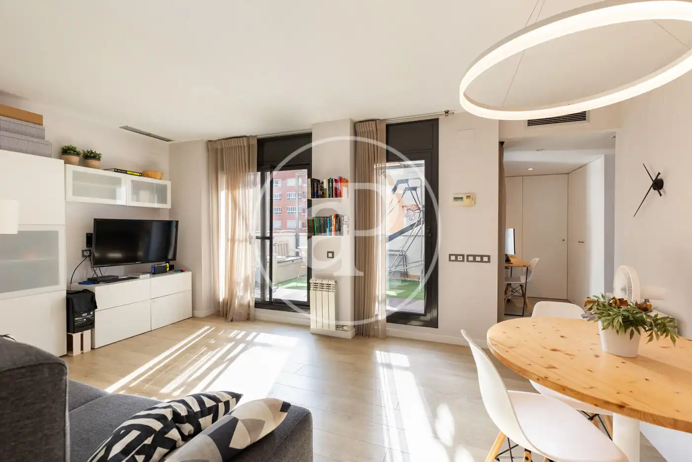 Sala de estar de Piso en venta en Les Corts