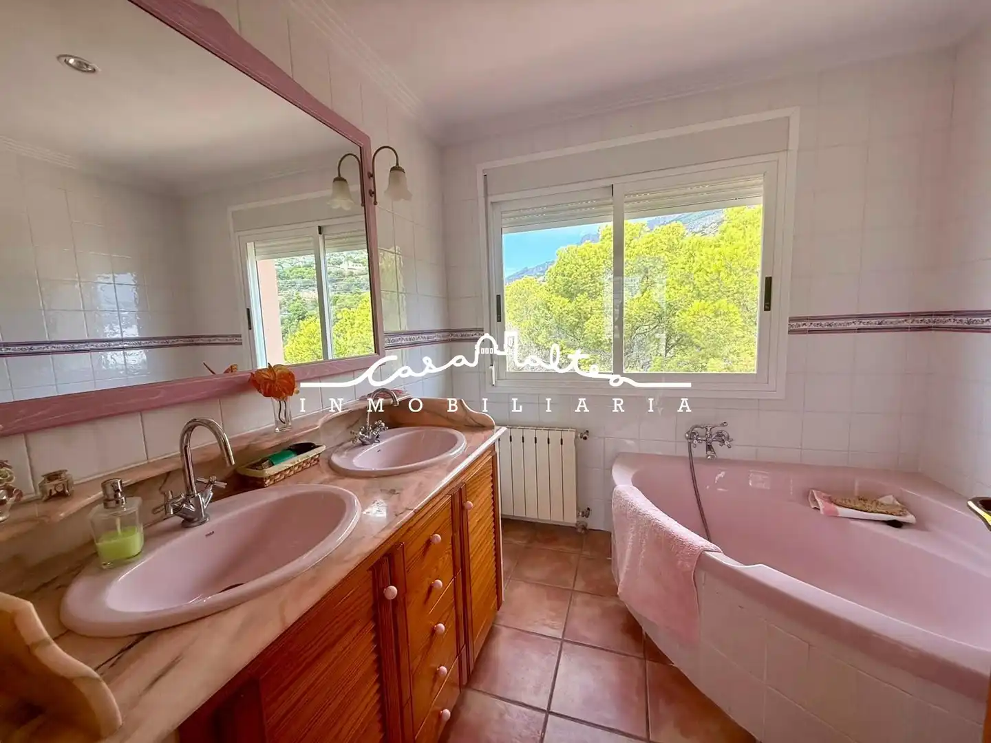Baño de Casa o chalet de alquiler en Altea con Calefacción, Jardín privado y Terraza