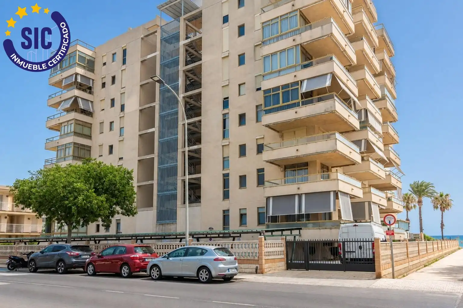 Vista exterior de Apartament en venda en Peñíscola / Peníscola amb Terrassa, Moblat i Piscina comunitària