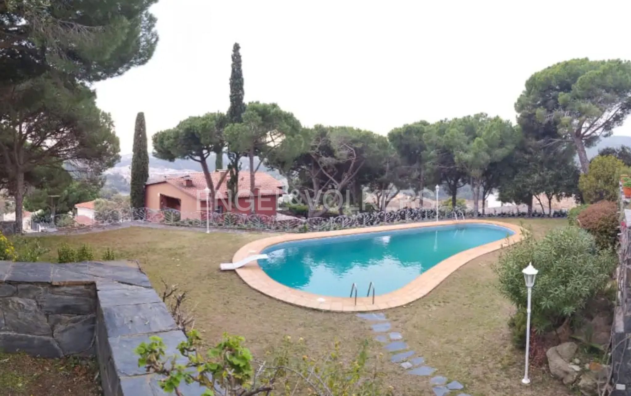 Swimming pool of Apartment to rent in Arenys de Munt  with Heating, Private garden and Parquet flooring