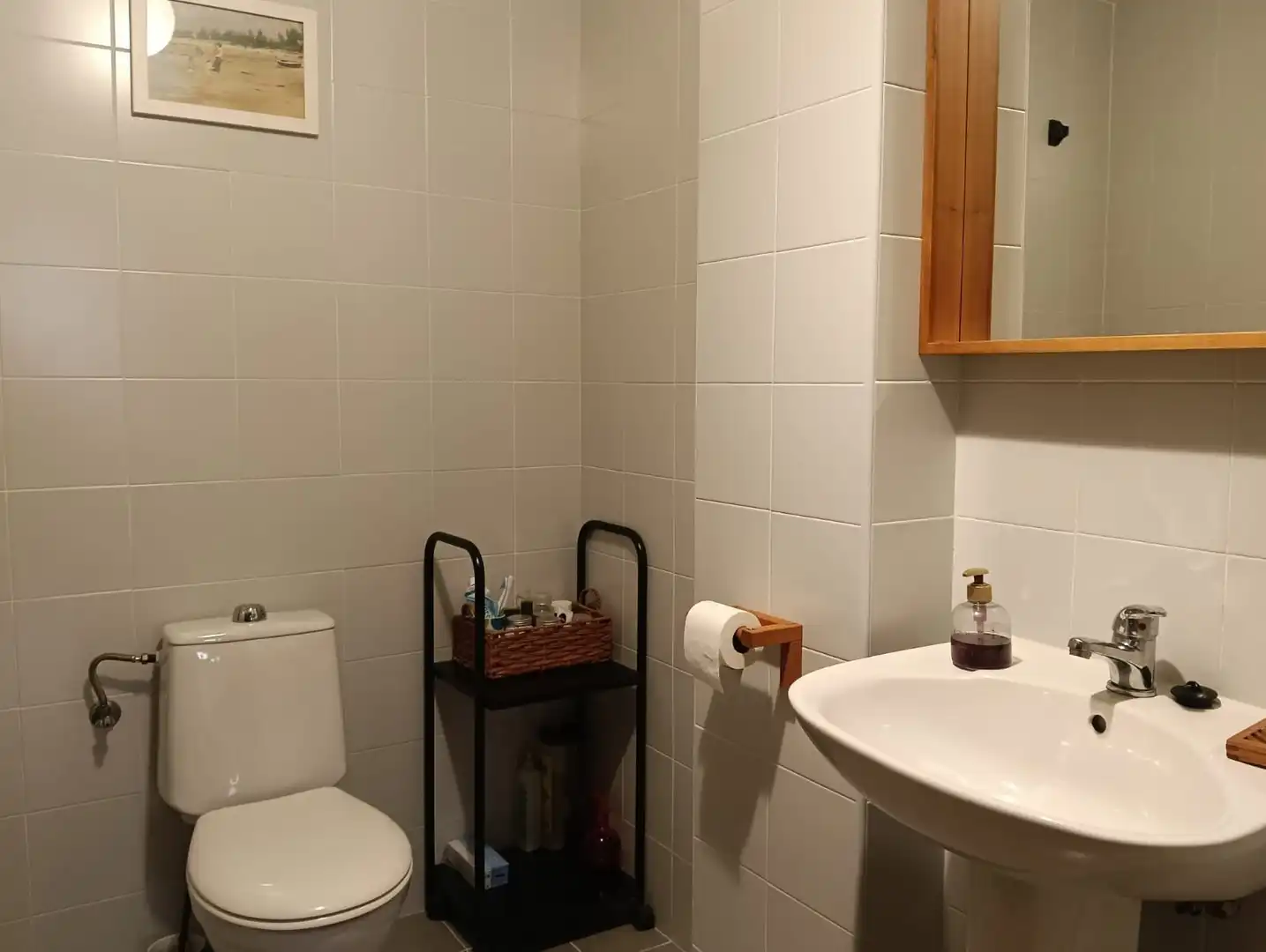 Badezimmer von Wohnung zum Verkauf in Madrid mit Heizung