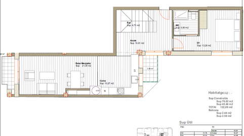 Foto 3 de Àtic en venda a De Linné, La Cogullada, Barcelona