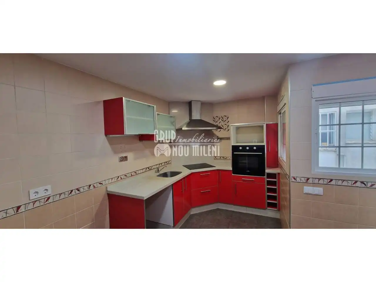 Cocina de Piso de alquiler en Benifaió con Balcón