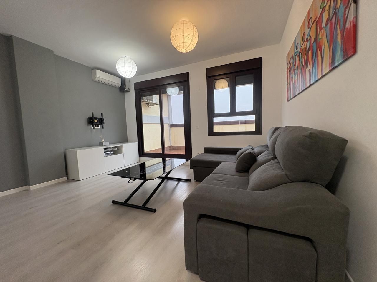 Sala de estar de Ático de alquiler en San Sebastián de los Reyes con Calefacción, Terraza y Trastero