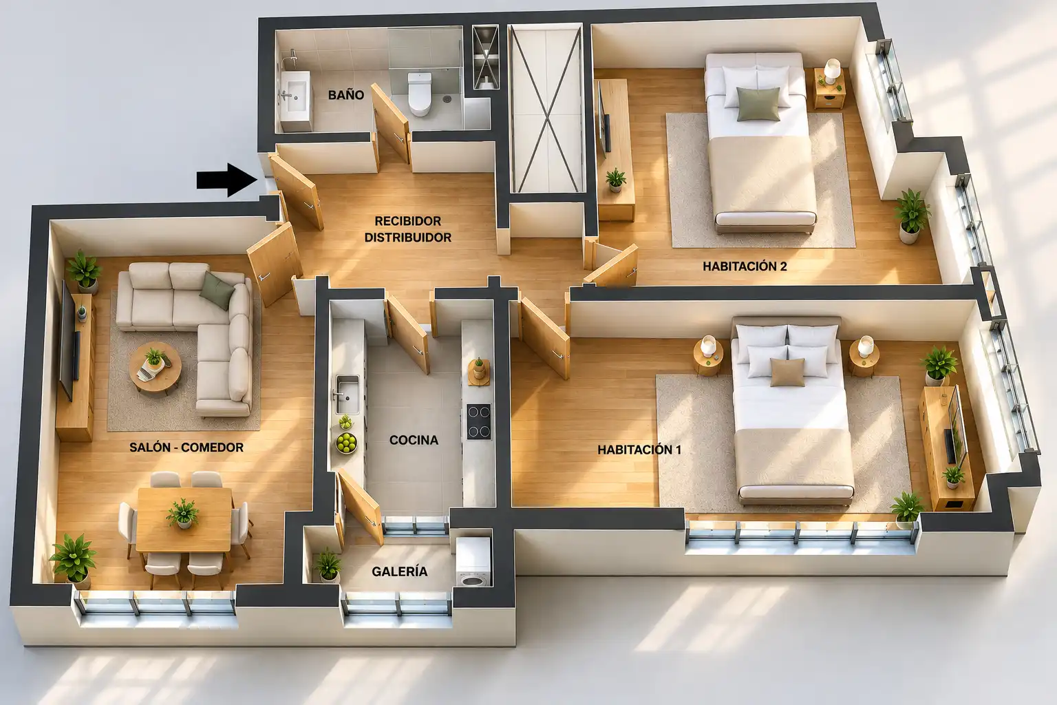 Piso con ascensor en venta en Carrer de Suïssa, imagen 14