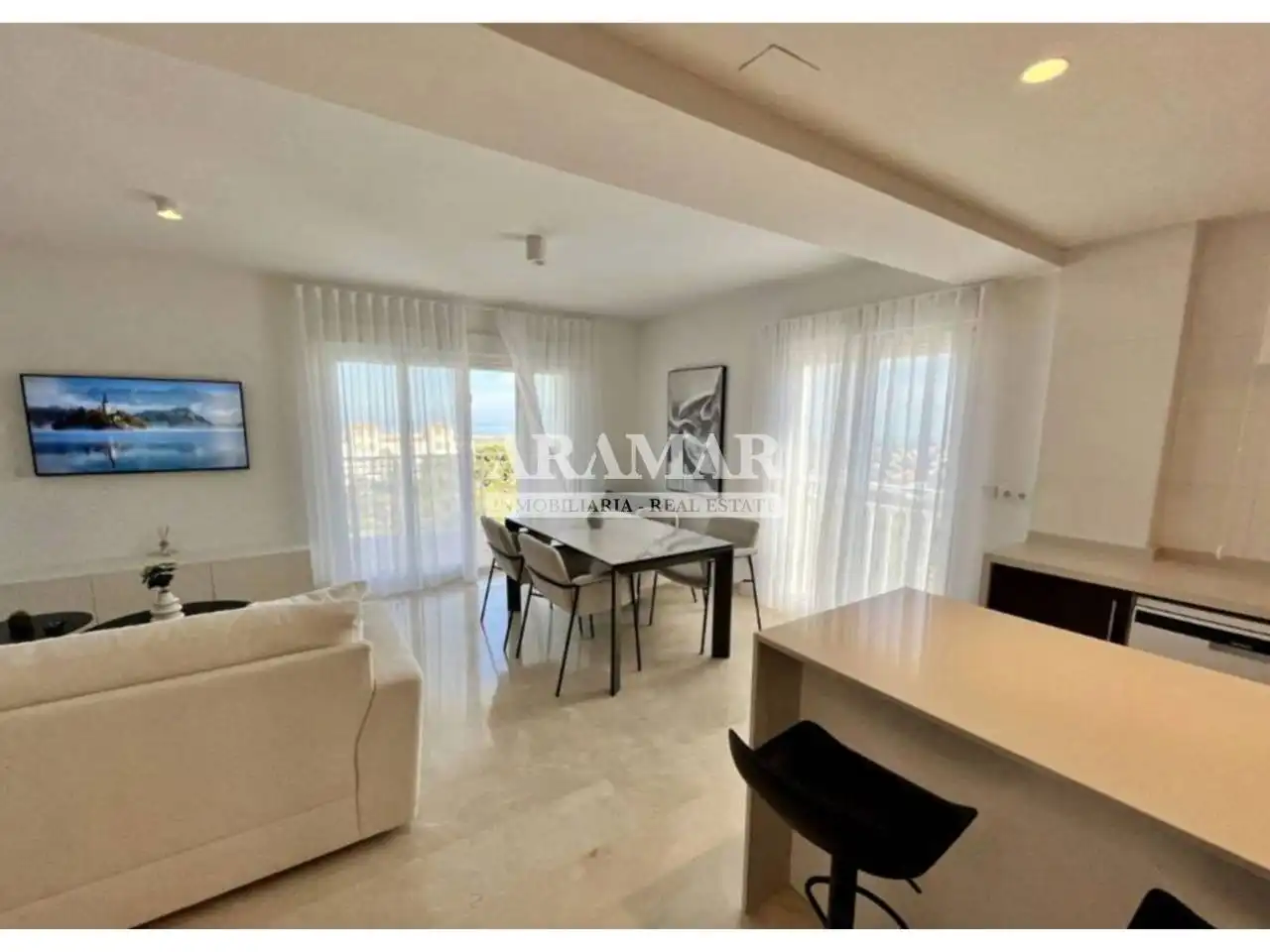 Sala d'estar de Apartament en venda en Pego amb Aire condicionat, Calefacció i Terrassa