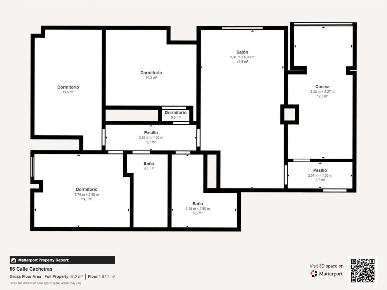 Appartamento con terrazza in vendita a Travesia Cacheiras, imagen 28