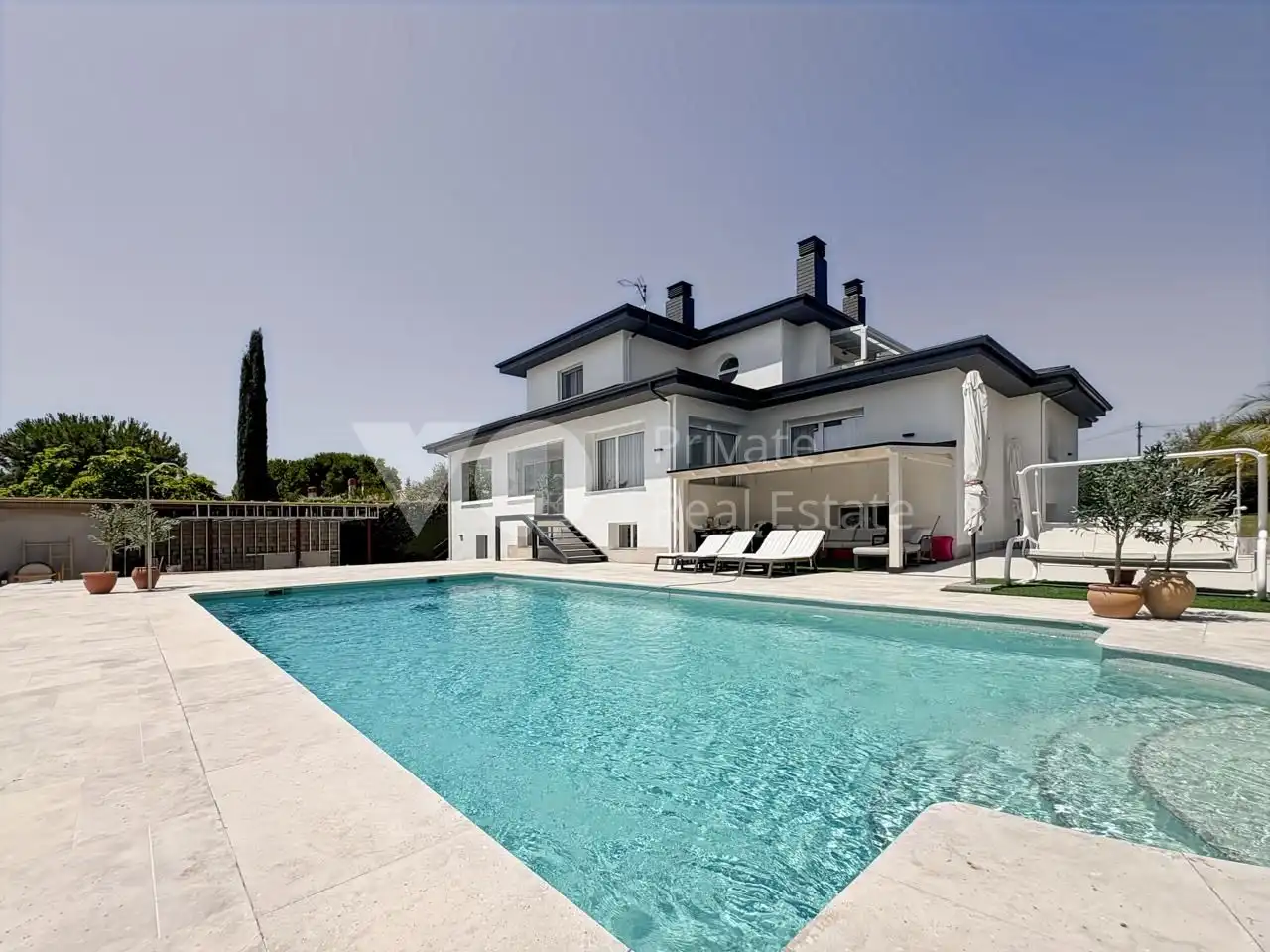Exterior view of Houses for sale in Boadilla del Monte  with Air Conditioner, Heating and Private garden