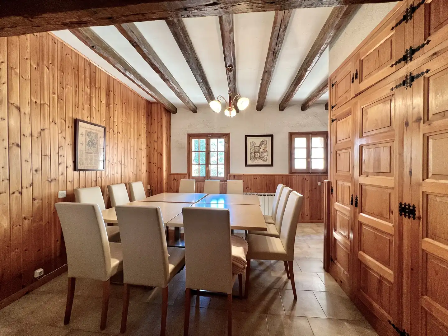 Dining room of Country homes for sale in Cornudella de Montsant  with Air Conditioner, Oven and Washing machine