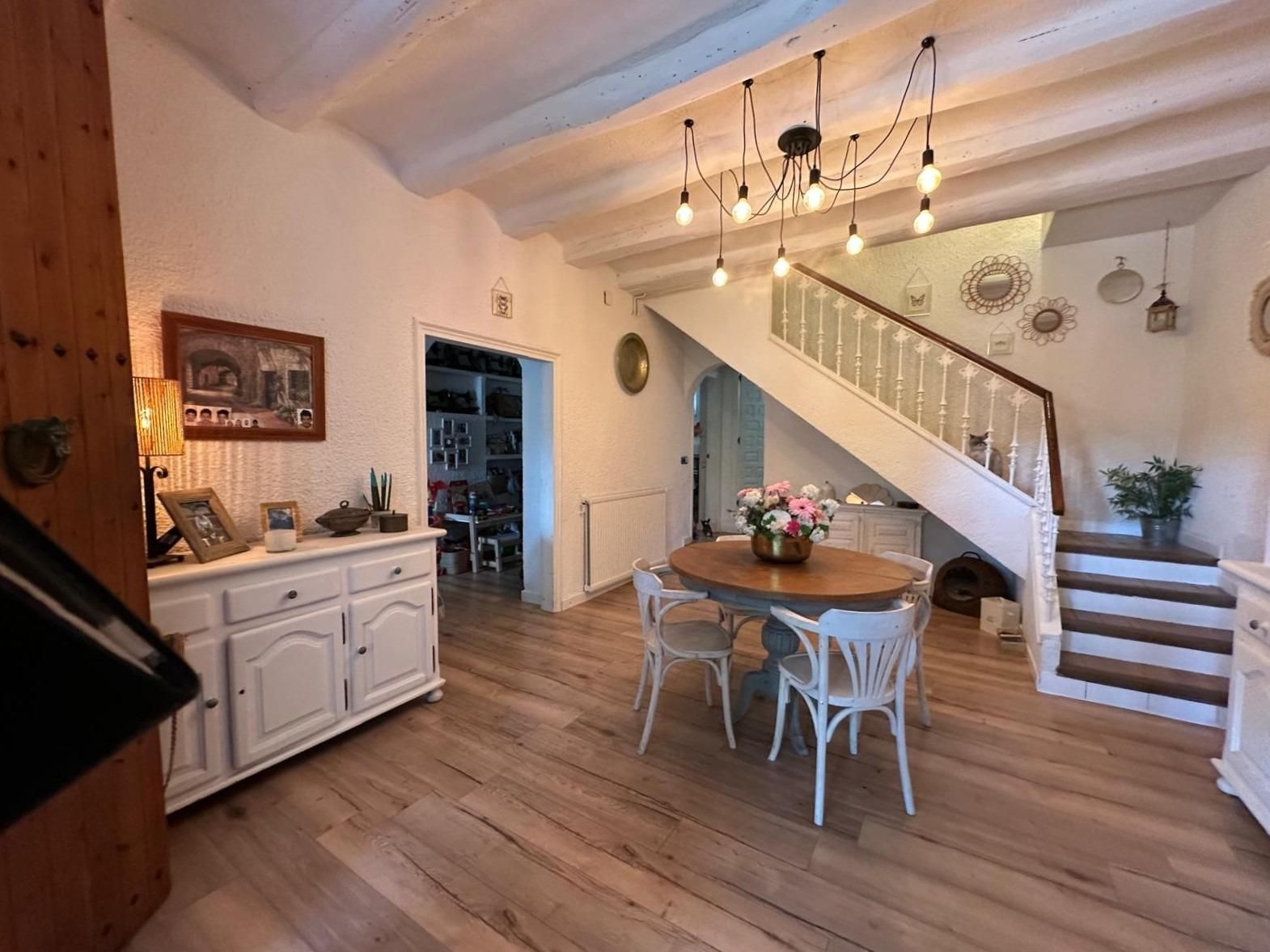 Dining room of House or chalet for sale in Martorelles  with Air Conditioner, Heating and Parquet flooring