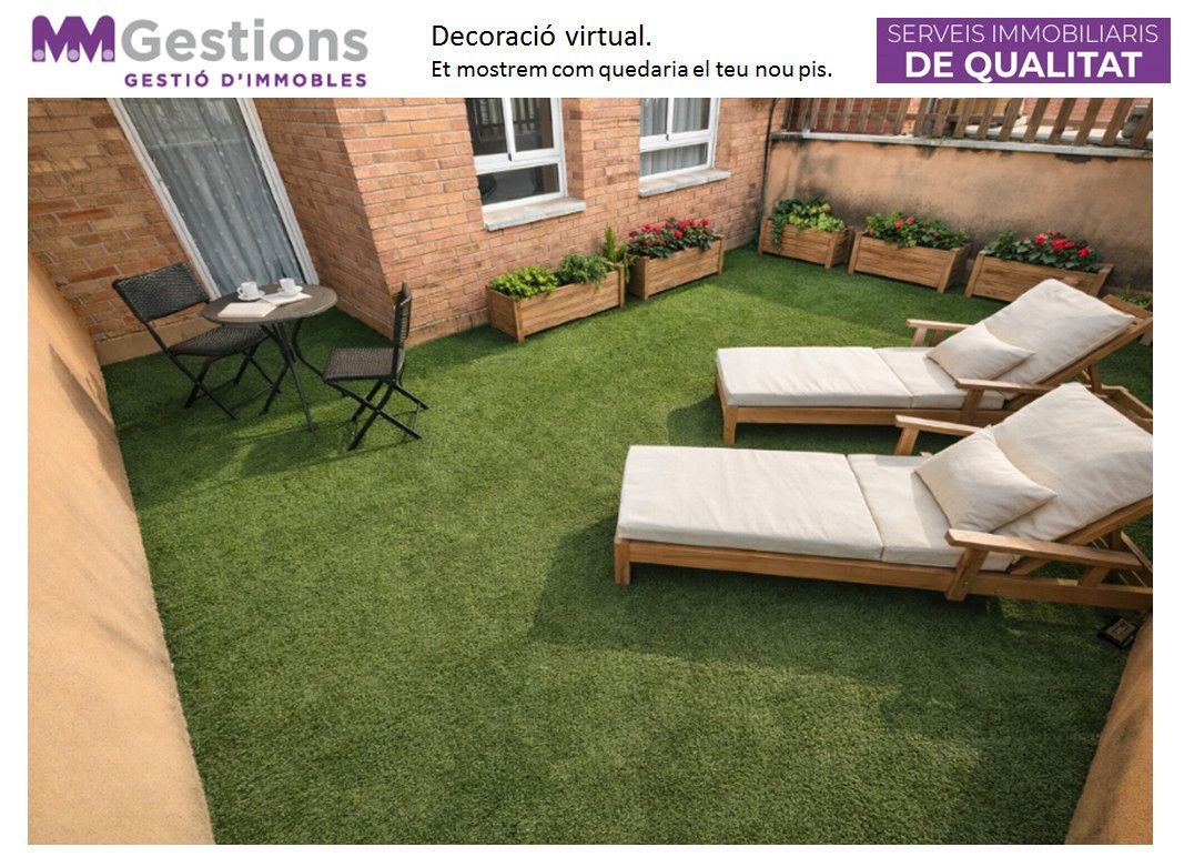 Terrace of Flat for sale in Vilafranca del Penedès  with Air Conditioner, Heating and Parquet flooring