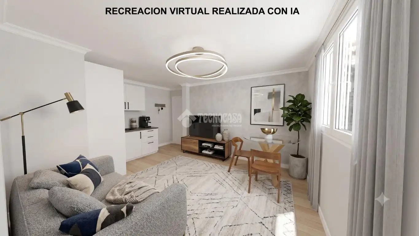 Sala de estar de Piso en venta en Madrid