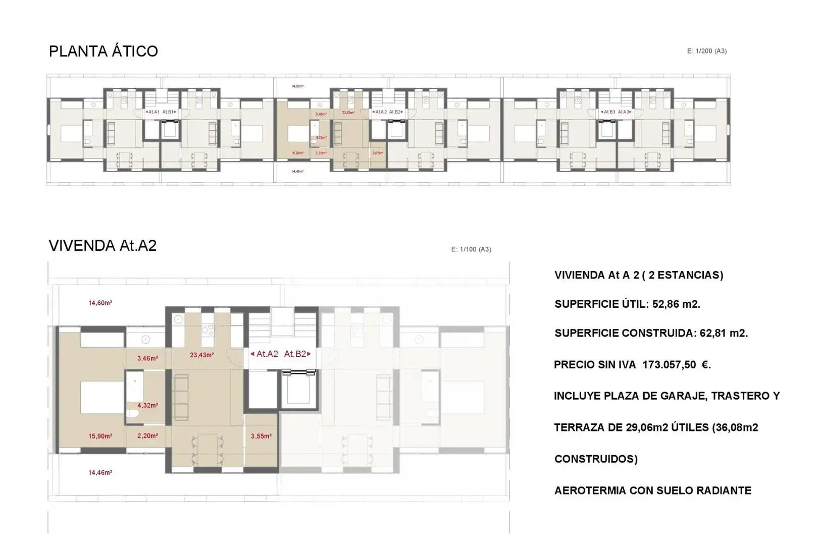 Wohnung zum Verkauf in Ames mit Heizung, Terrasse und Abstellraum