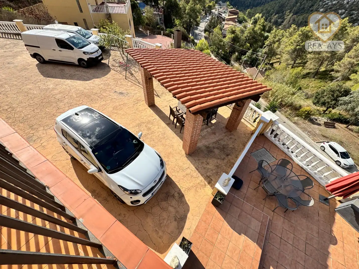 Aparcament de Casa o xalet en venda en Olesa de Bonesvalls amb Calefacció, Jardí privat i Parquet