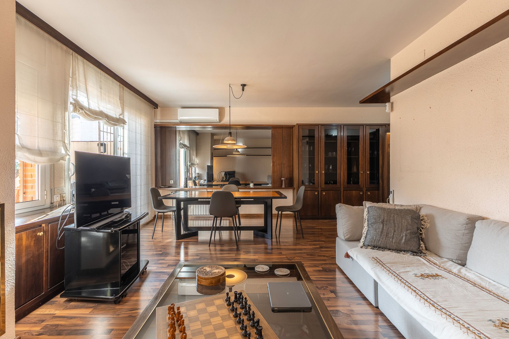 Living room of House or chalet for sale in Sabadell  with Air Conditioner, Heating and Private garden