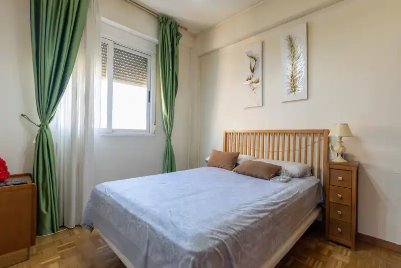 Bedroom of Flat for sale in Madrid  with Air Conditioner, Heating and Terrace