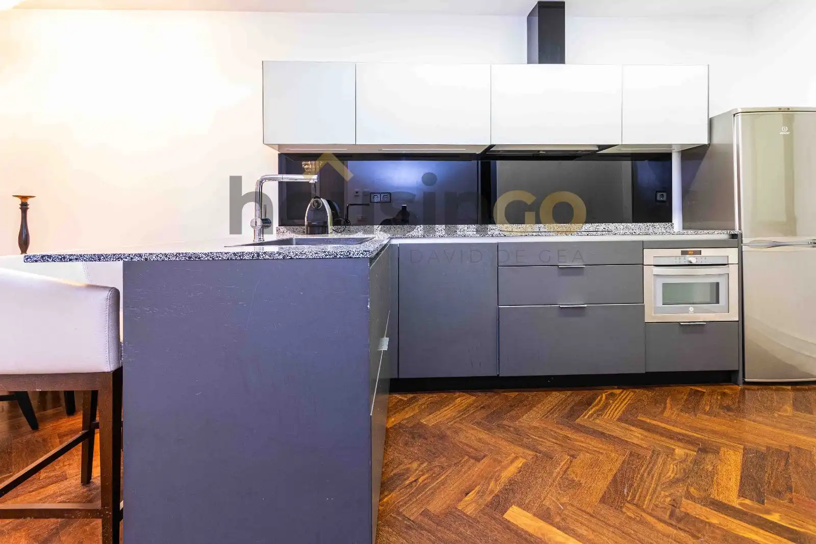 Kitchen of Flat for rent in Madrid  with Heating and Furnished