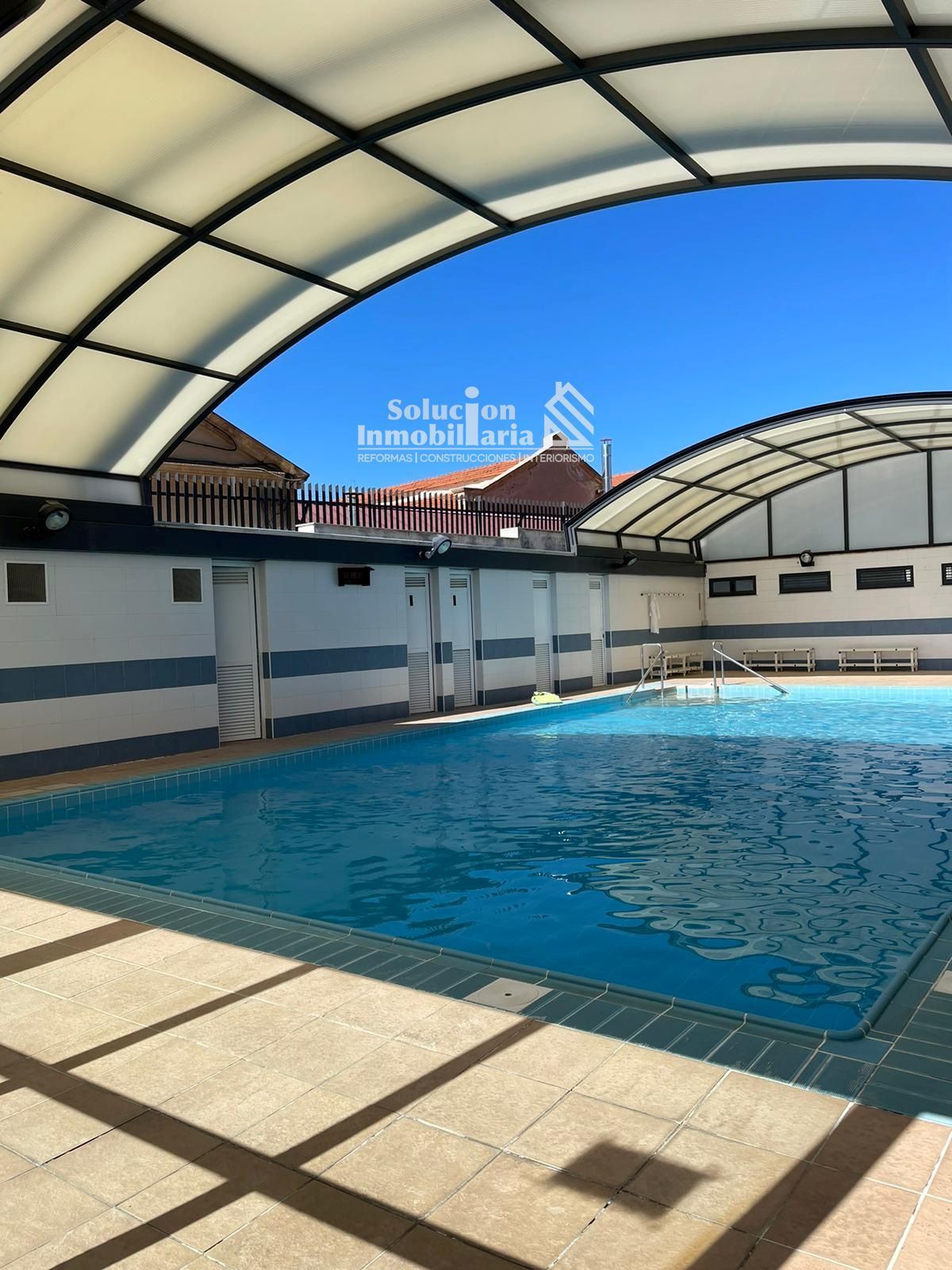 Swimming pool of Flat for sale in Salamanca Capital  with Heating, Terrace and Storage room