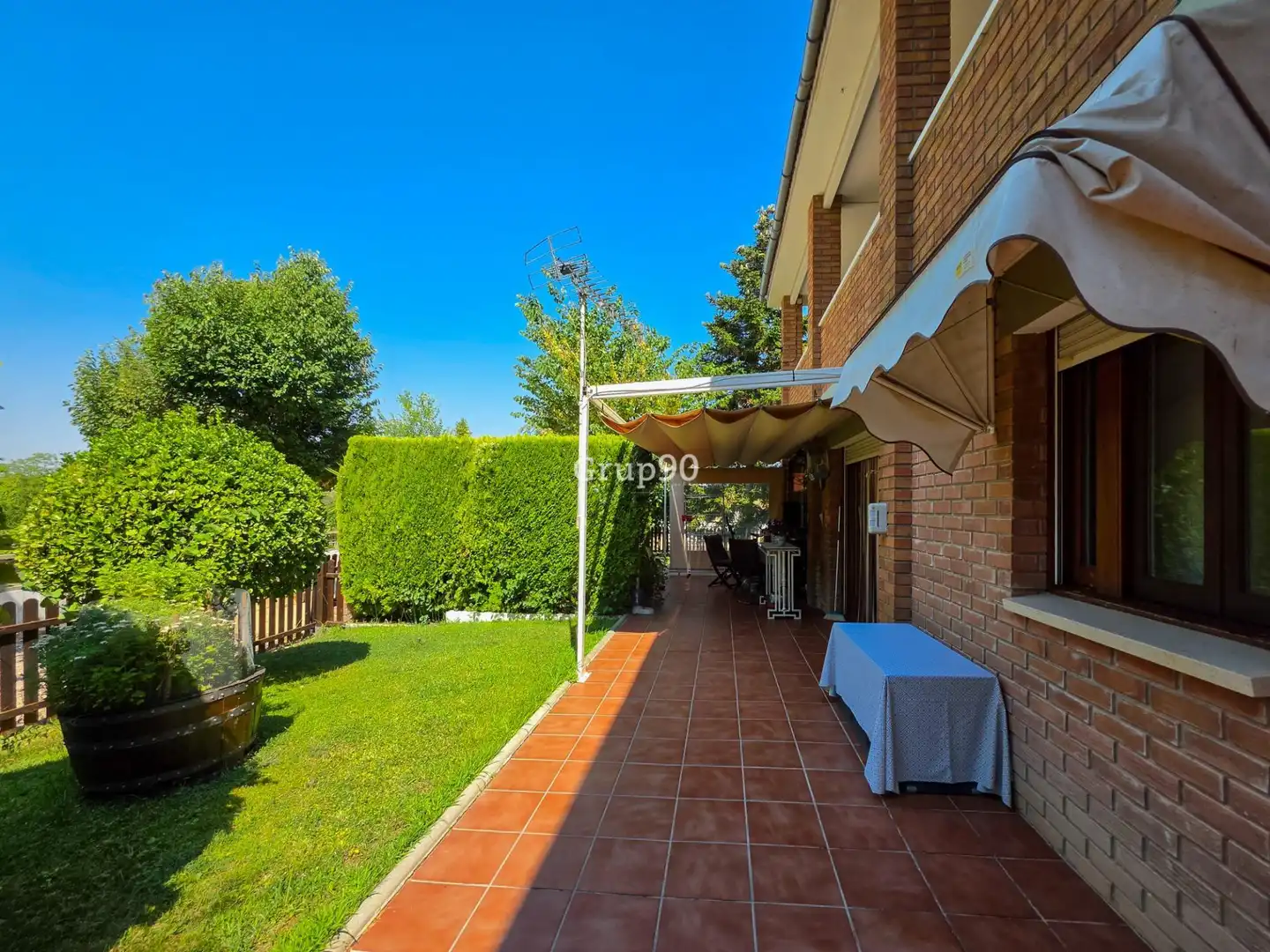 Garden of Houses for sale in Lleida  with Air Conditioner, Heating and Private garden