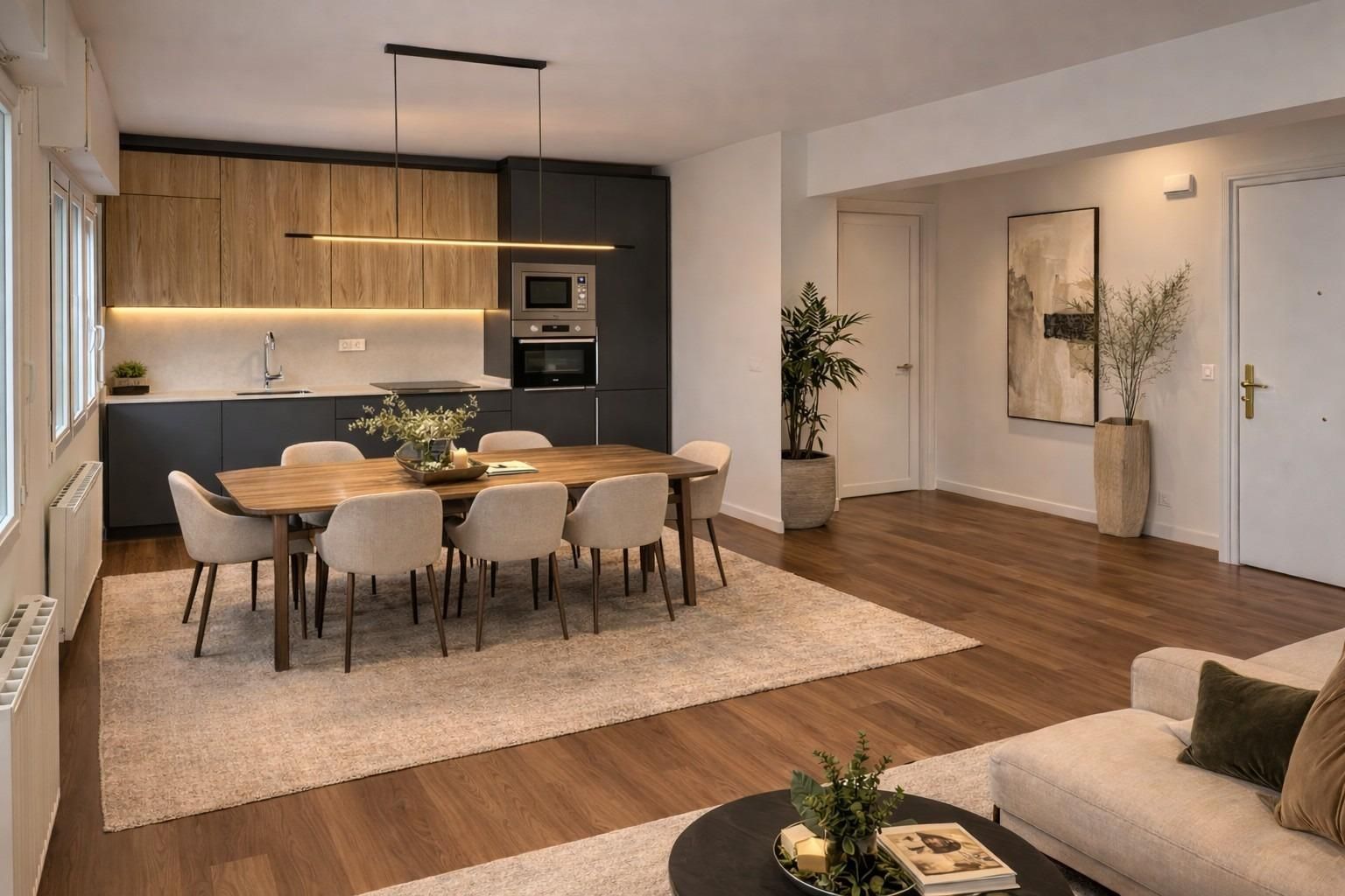 Wohnzimmer von Wohnung zum Verkauf in Sestao  mit Heizung und Möbliert