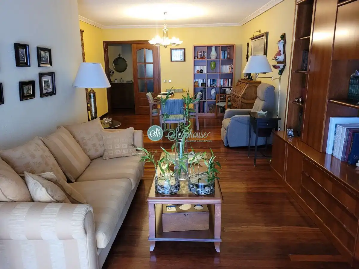 Sala d'estar de Pis en venda en Segovia amb Calefacció i Terrassa