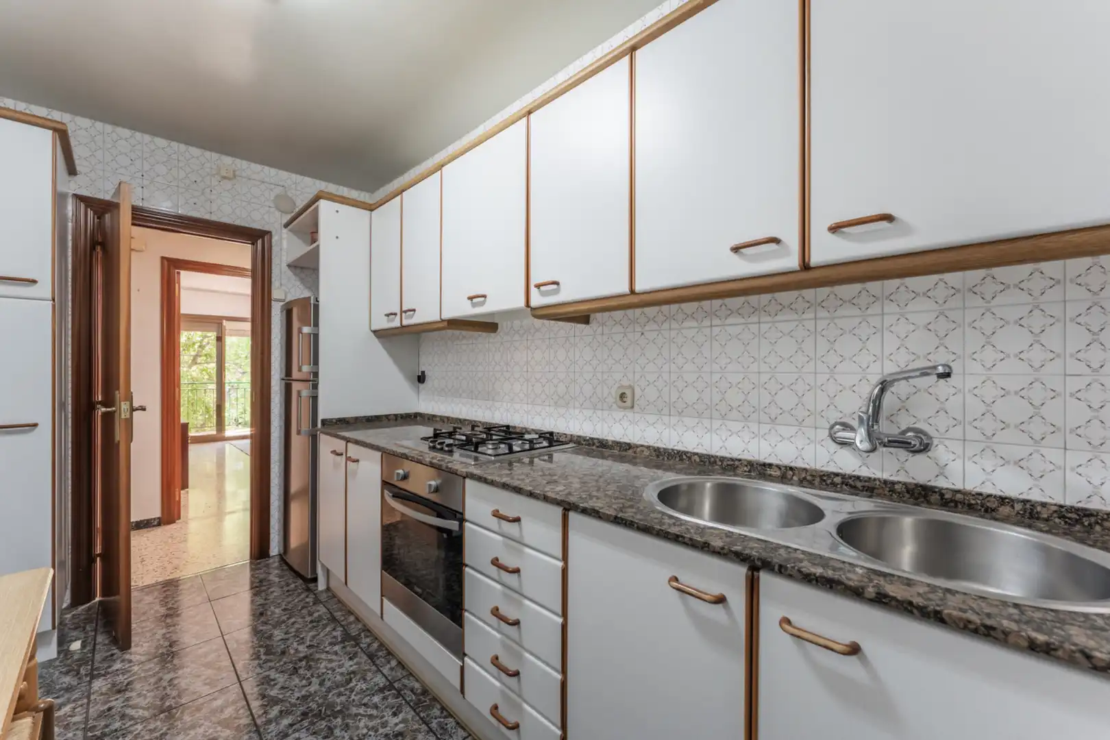 Cuina de Pis en venda en Mollet del Vallès amb Aire condicionat i Balcó